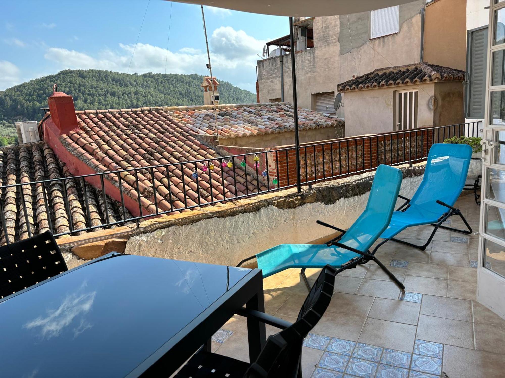 Piso En Vall De Almonacid Con Vistas, Aire Acondicionado, Wifi Y Smart Tv المظهر الخارجي الصورة